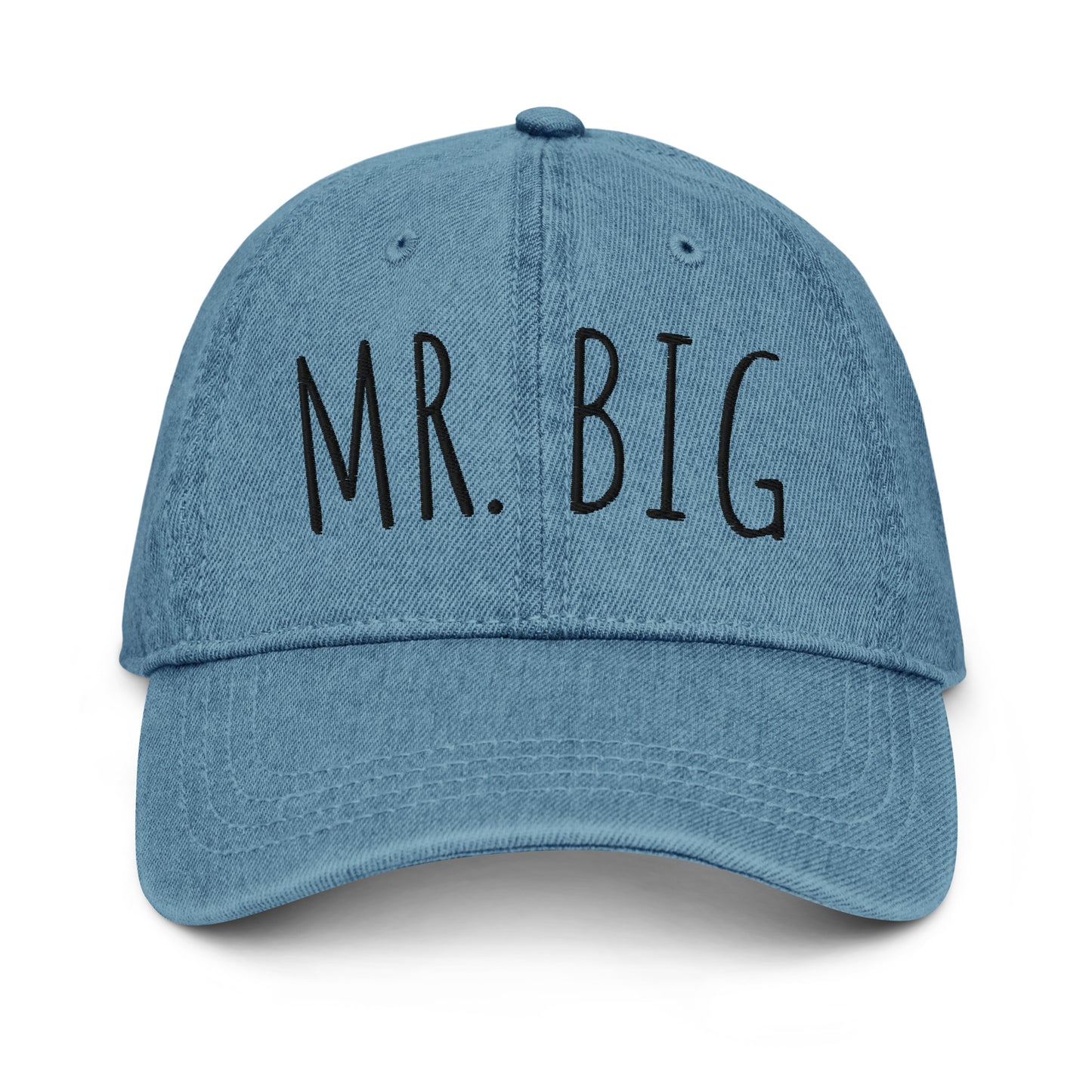 "Mr. Big" Denim Hat (Premium 3D Embroidery)