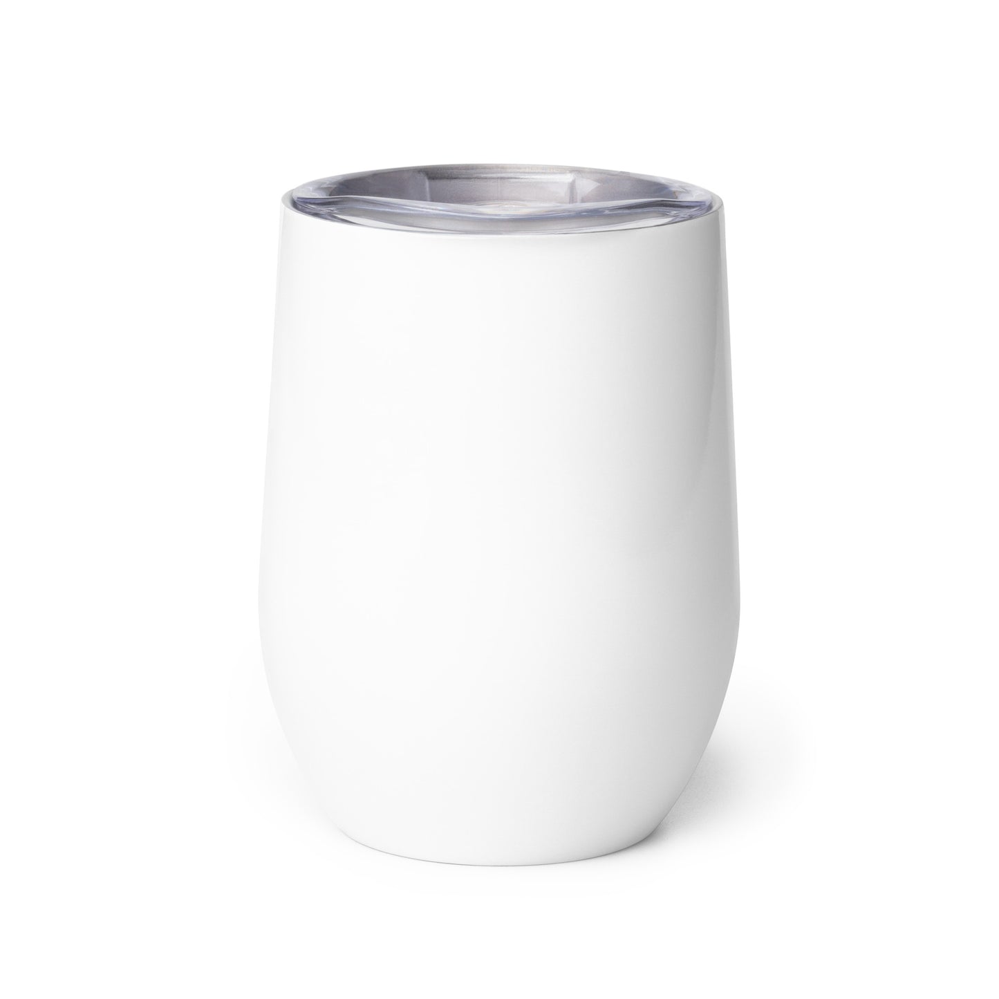"Mr. Groom-To-Be" Wine Tumbler (12oz/355ml) (White)