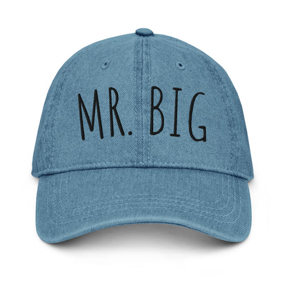 "Mr. Big" Denim Hat (Premium 3D Embroidery)