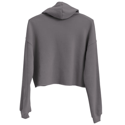 "Shopping Is My Cardio" Cropped Hoodie (Print) (Various Colors)